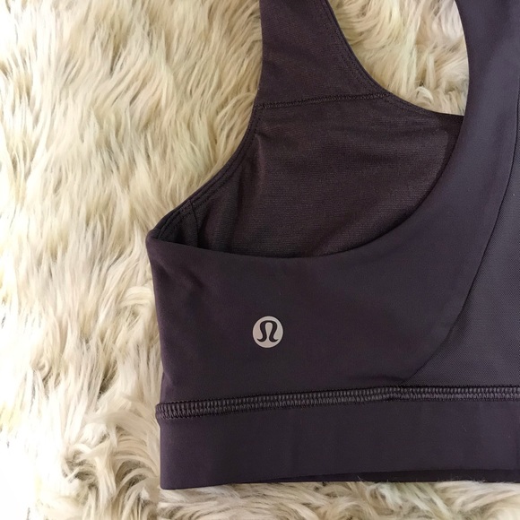 Lululemon purple mesh invigorate sports bra 6 - Picture 7 of 7
